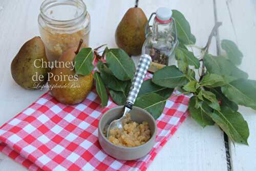 Chutney de poires