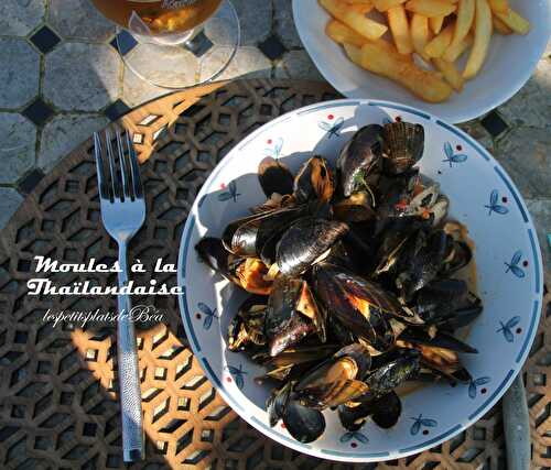 Moules à la thaïlandaise - balade thaïlandaise