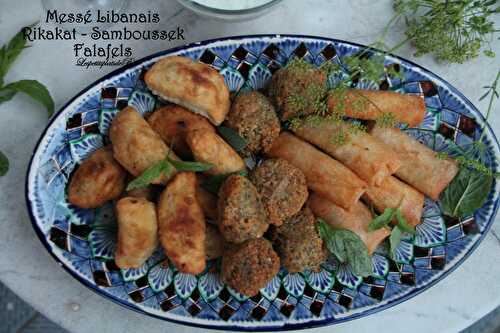Rikakat, samboussek et falafels pour un apéritif dinatoire