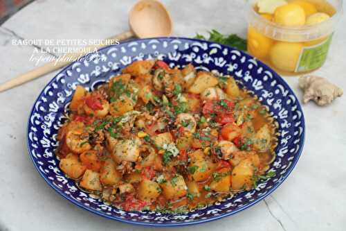 Ragout de petites seiches à la chermoula