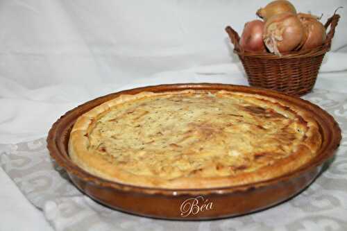 Tarte alsacienne aux oignons et au fromage blanc - Les petits plats de Béa