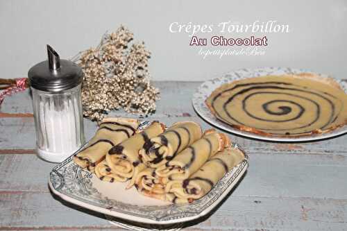 Crêpes tourbillon au chocolat