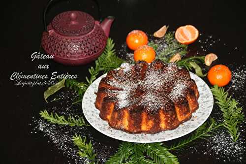 Gâteau aux clémentines entières