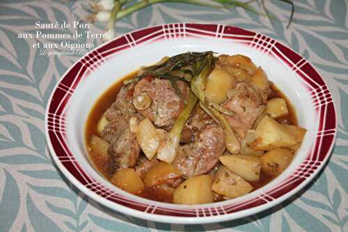 Sauté de porc aux pommes de terre et aux oignons