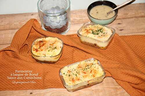 Hachis parmentier à la langue de boeuf