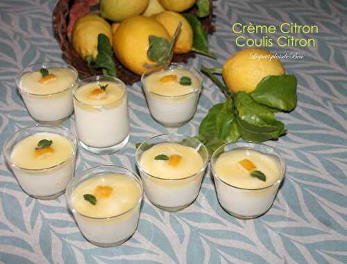 Crème citron et coulis de citron de Thierry Marx - balade à Menton, le corso de la fête du citron