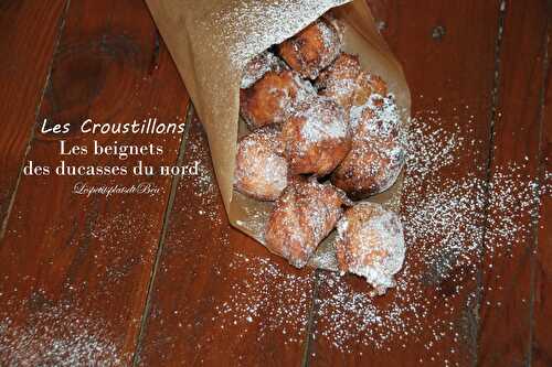 Croustillons, les beignets des ducasses du Nord