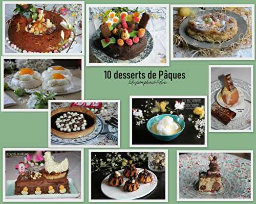 10 desserts pour Pâques