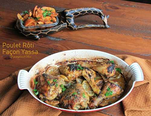 Poulet rôti façon yassa