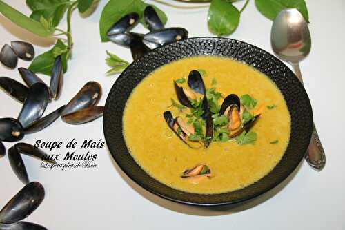 Soupe de maïs aux moules