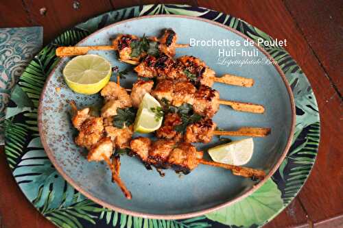 Brochettes de poulet huli huli