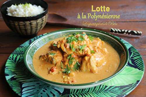 Lotte à la polynésienne