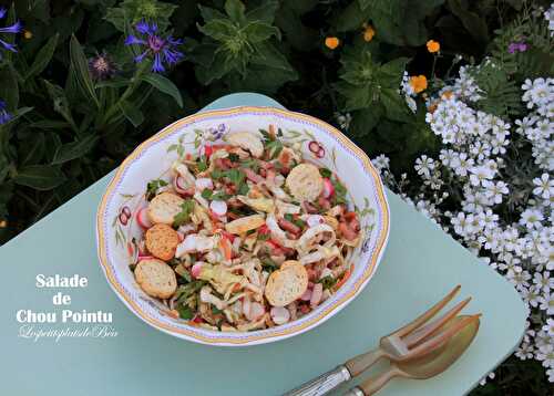 Salade de chou pointu