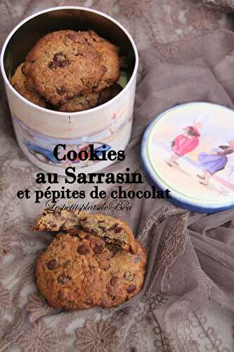 Cookies au sarrasin et aux pépites de chocolat - balade bretonne