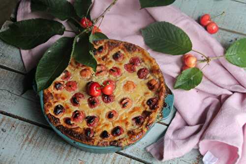 Flan aux cerises et à la fève tonka