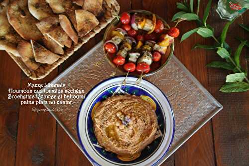 Mezze libanais pour un apéro dinatoire