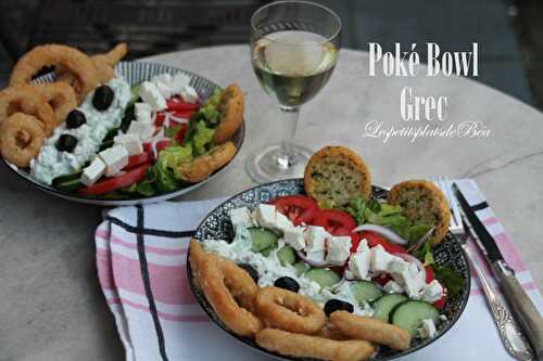 Poké bowl grec - balade grecque à Corfou