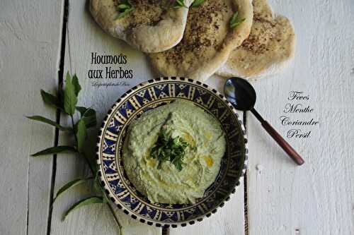 Houmous aux herbes