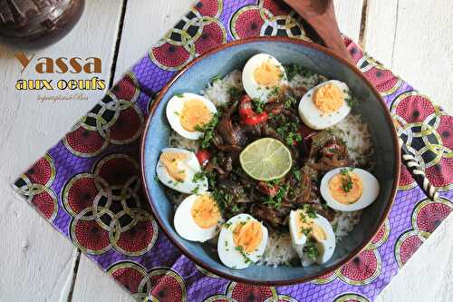 Yassa aux oeufs durs (cuisine sénégalaise)