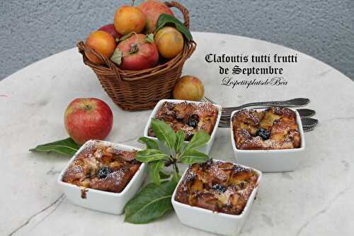 Clafoutis tutti frutti de septembre