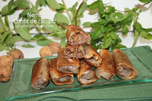 Nems au confit de canard