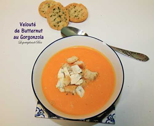 Velouté de butternut au gorgonzola