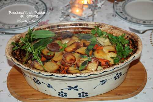 Baeckeoffe à la poularde et au Riesling