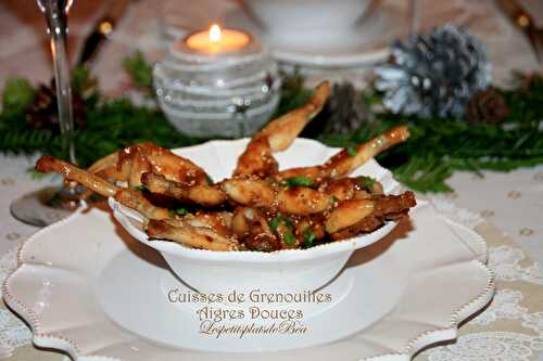 Cuisses de grenouilles aigres douces