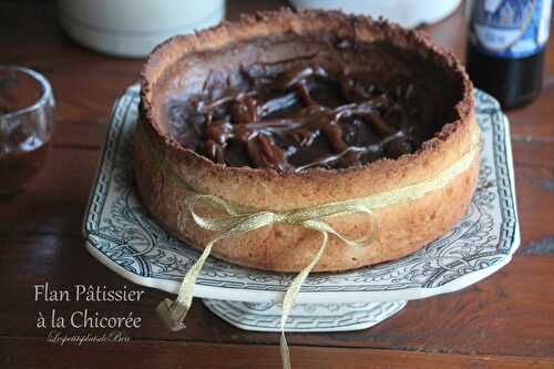 Flan pâtissier à la chicorée