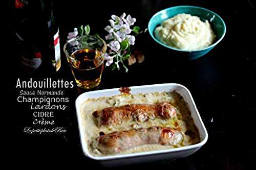 Andouillettes sauce normande - balade normande