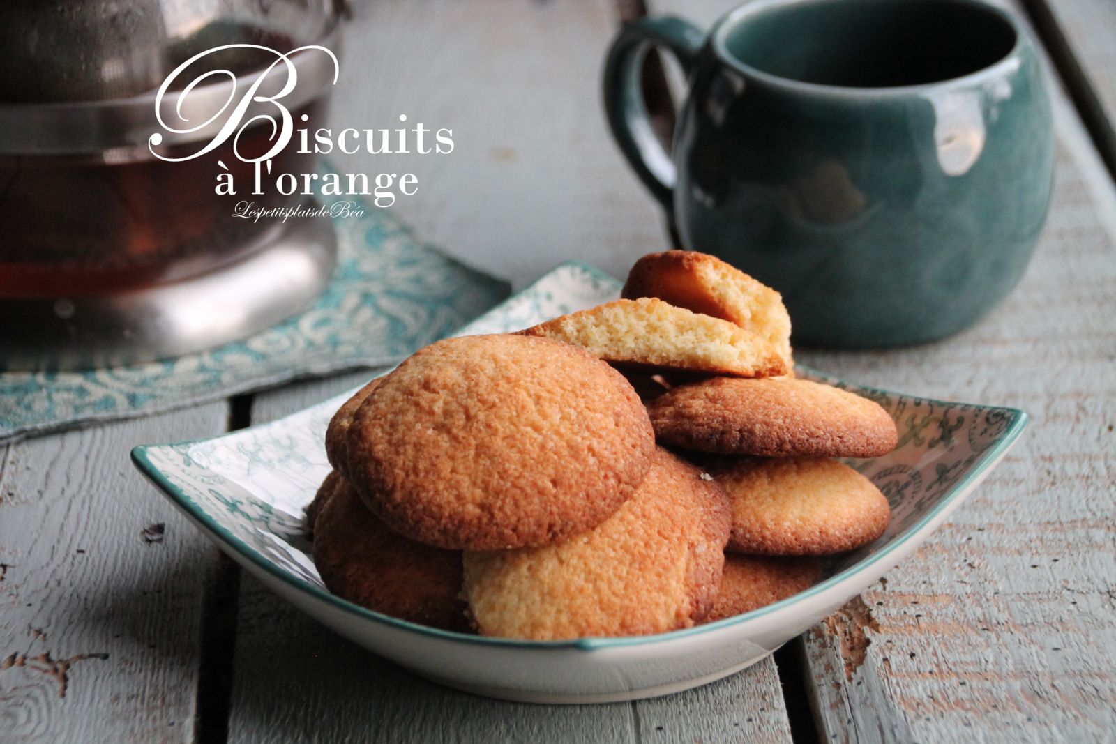 Biscuits à l'orange