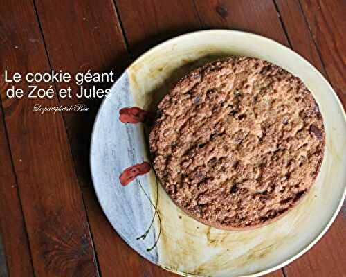 Le cookie géant au chocolat de Jules et Zoé