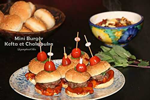 Mini burger kefta et chakchouka