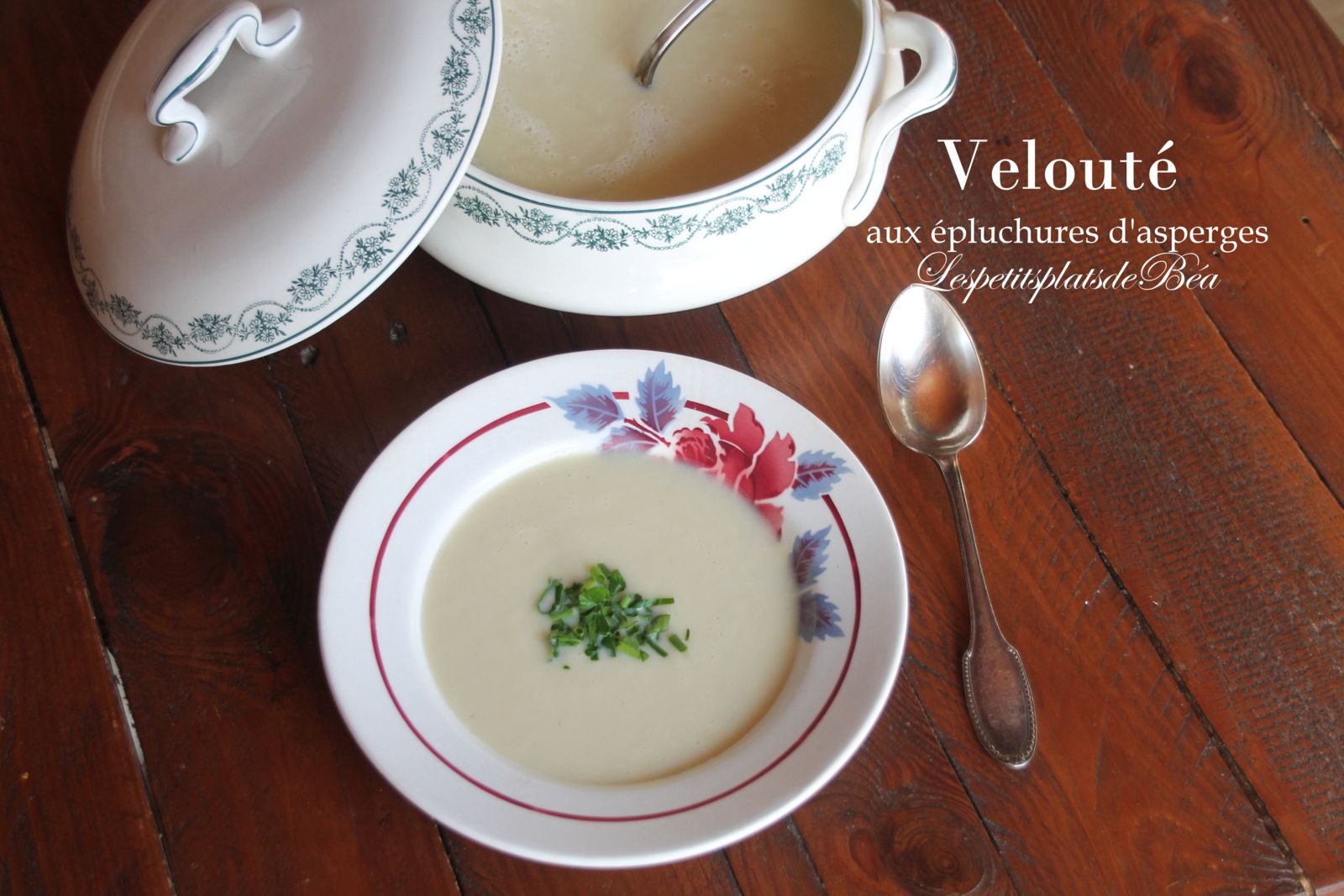 Velouté aux épluchures d'asperges