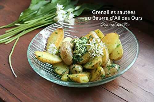 Grenailles sautées au beurre d'ail des ours - balade en Haute Savoie