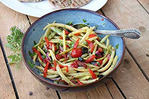 Salade de haricots beurre provençale