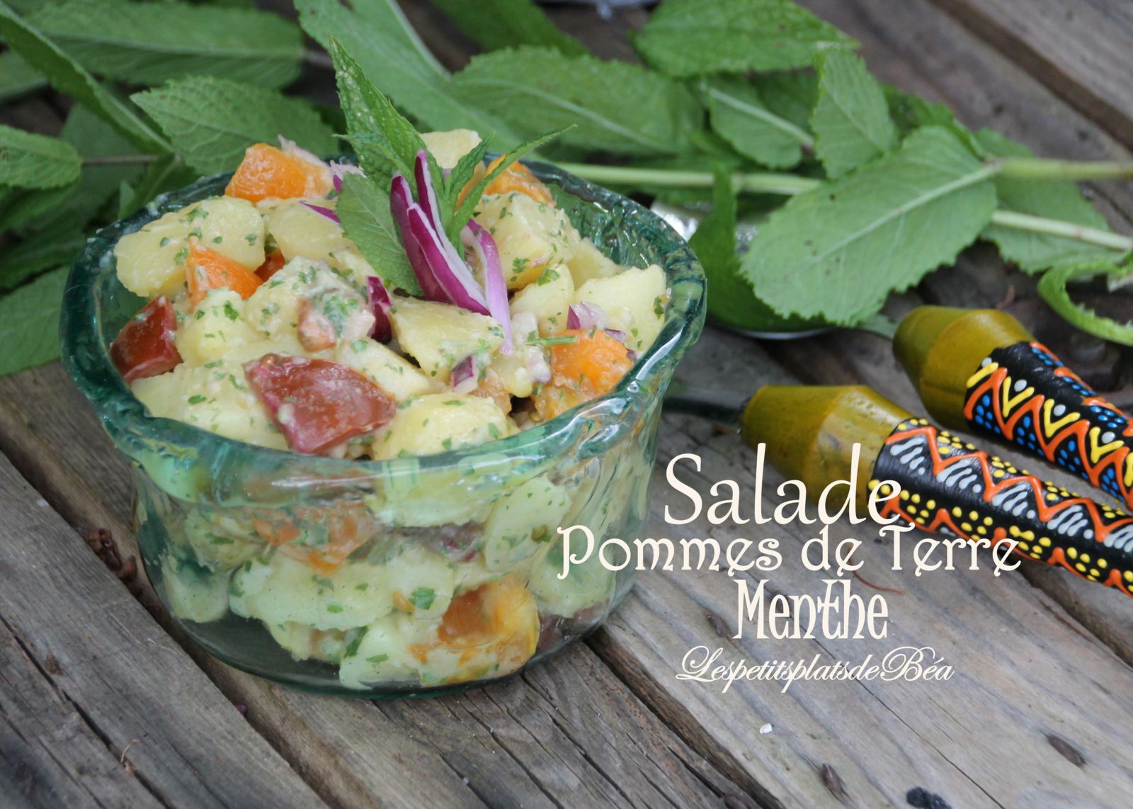 Salade de pommes de terre à la menthe