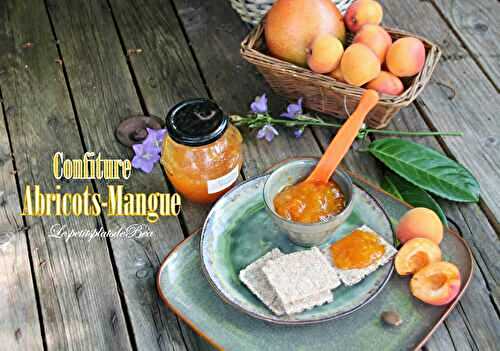 Confiture d'abricots et mangue