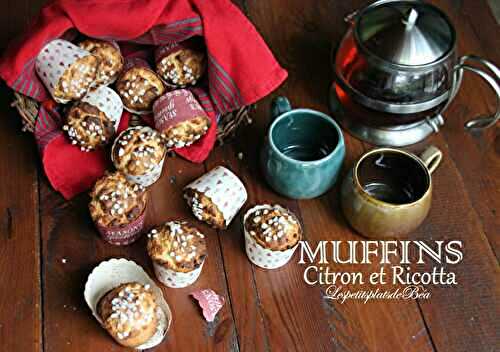 Muffins citron et ricotta