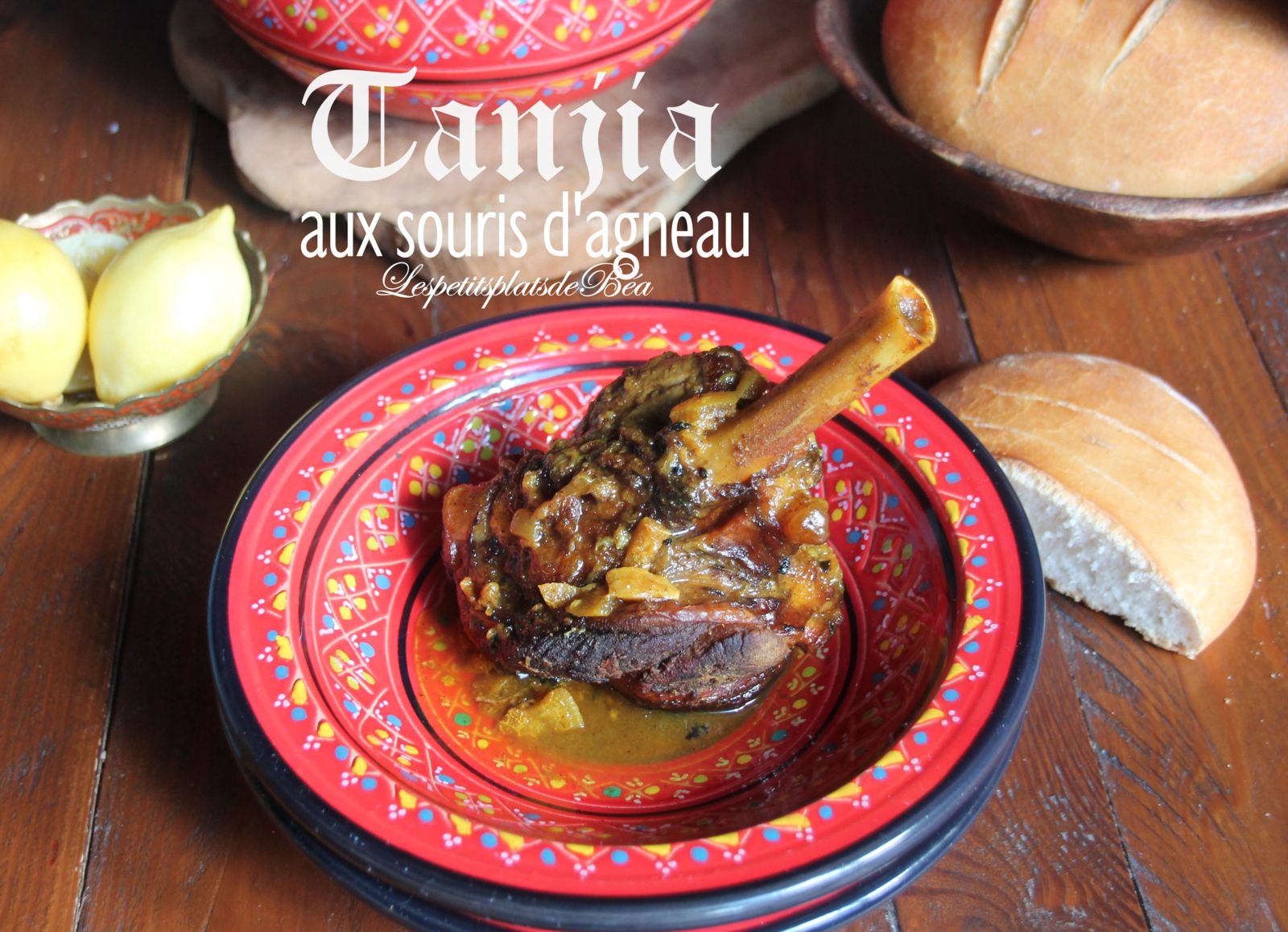 Tanjia aux souris d'agneau