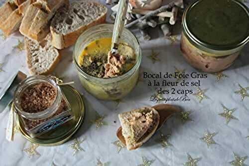 Bocal de foie gras  à la fleur de sel  des 2 caps - balade régionale à Wissant