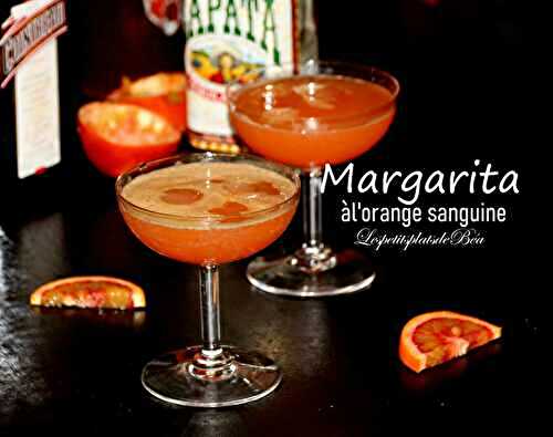 Margarita à l'orange sanguine