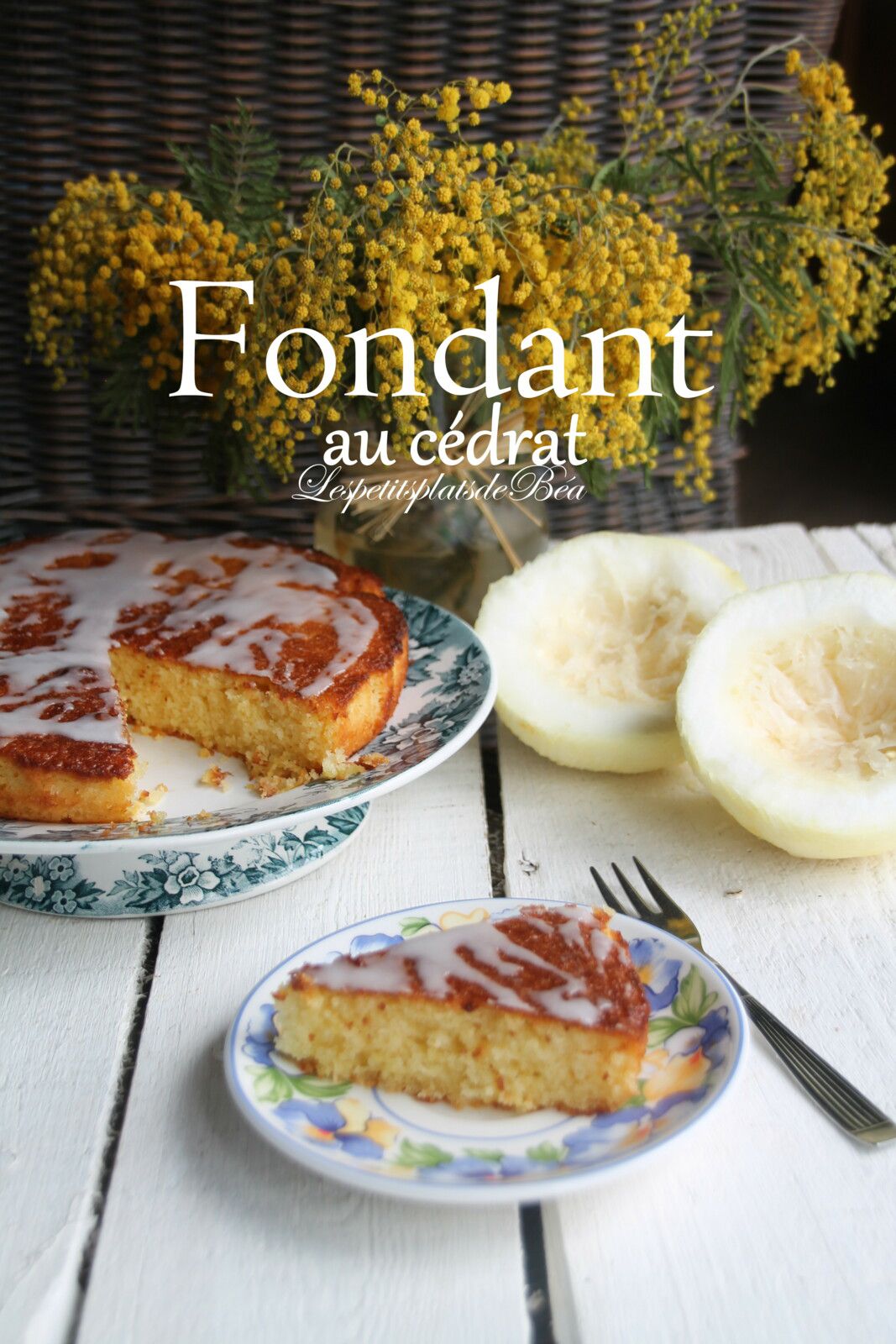 Fondant au cédrat