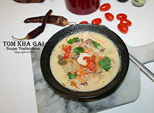 Tom Kha Gai, une soupe thaïlandaise - balade thaïlandaise