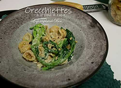 Orecchiettes à la cima di rapa - balade italienne à Ostuni dans les Pouilles