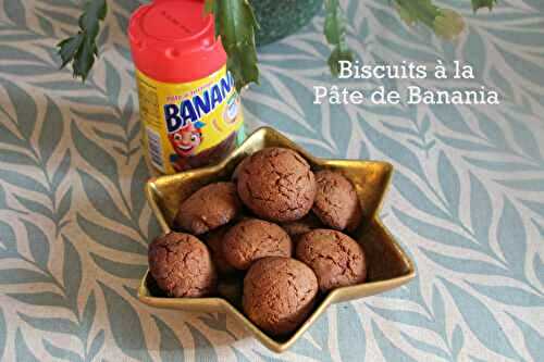 Biscuits à la pâte de banania