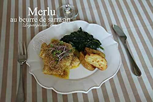 Merlu au beurre de sarrasin
