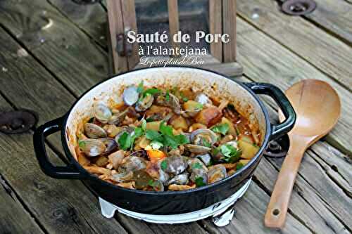 Sauté de porc à l'Alantejana - balade portugaise à Lisbonne