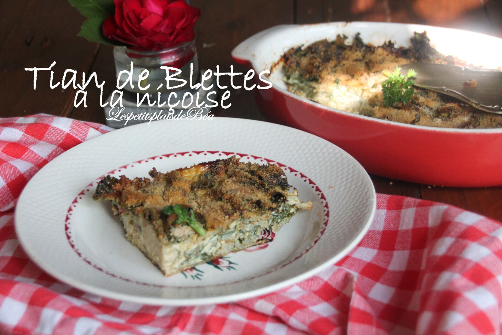 Tian de blettes à la niçoise