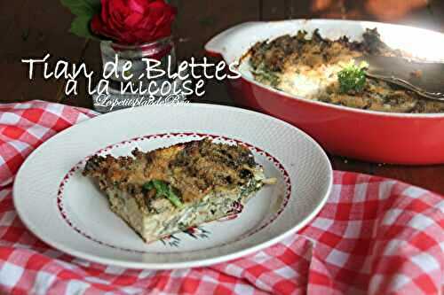 Tian de blettes à la niçoise